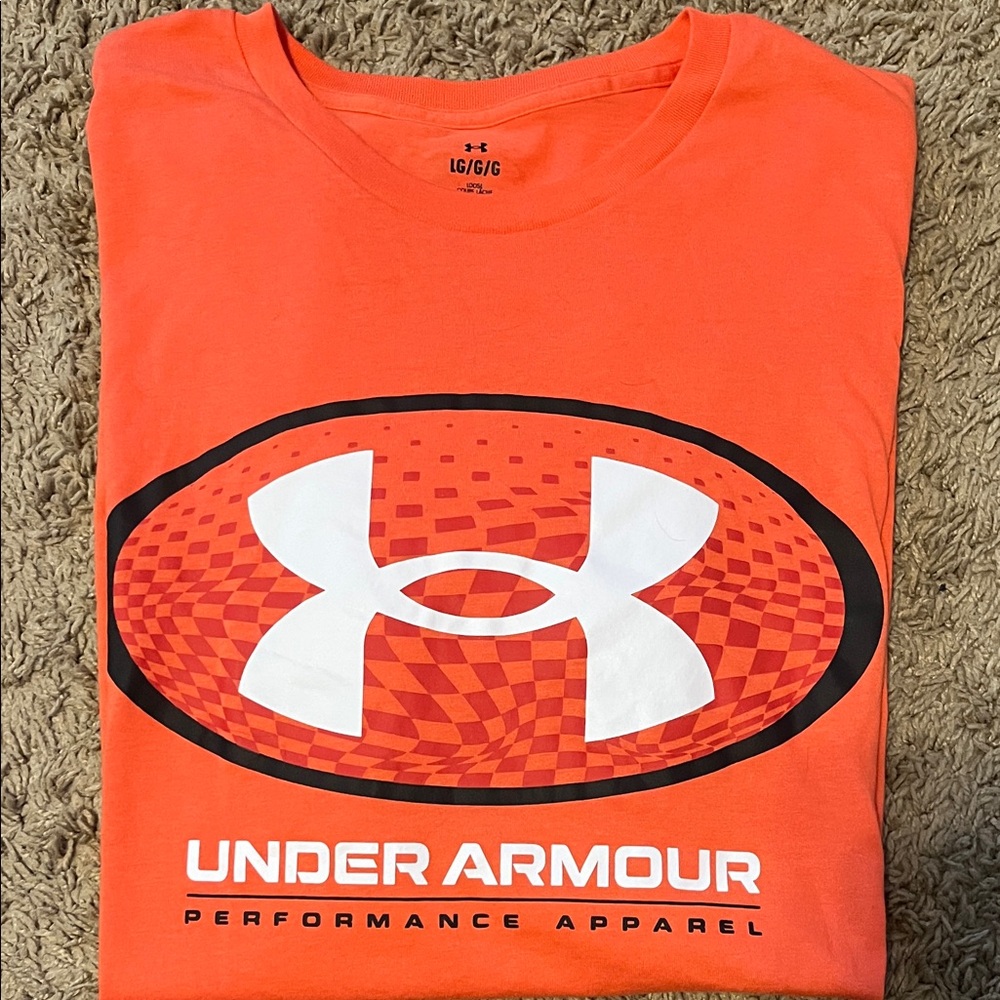 Under Armour Men's Bright Orange Tee
